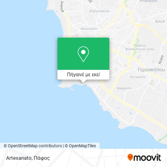 Artesanato χάρτης