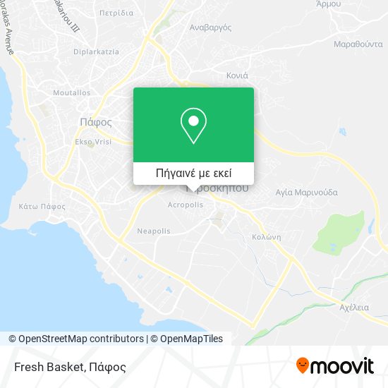 Fresh Basket χάρτης