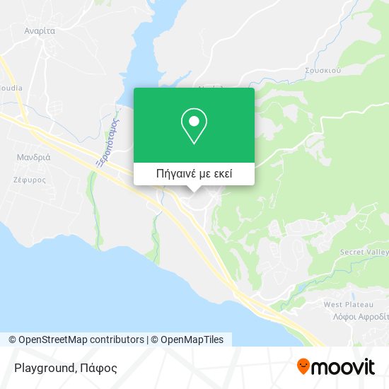 Playground χάρτης