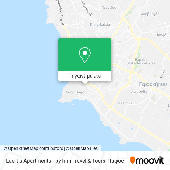 Laertis Apartments - by Imh Travel & Tours χάρτης