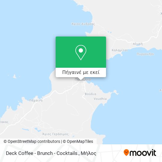 Deck Coffee - Brunch - Cocktails. χάρτης
