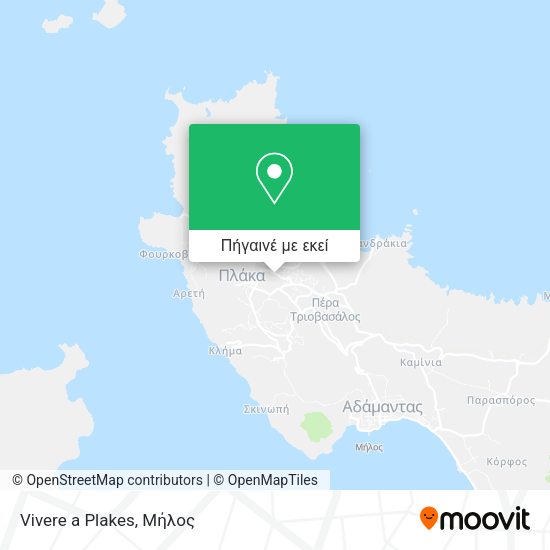 Vivere a Plakes χάρτης