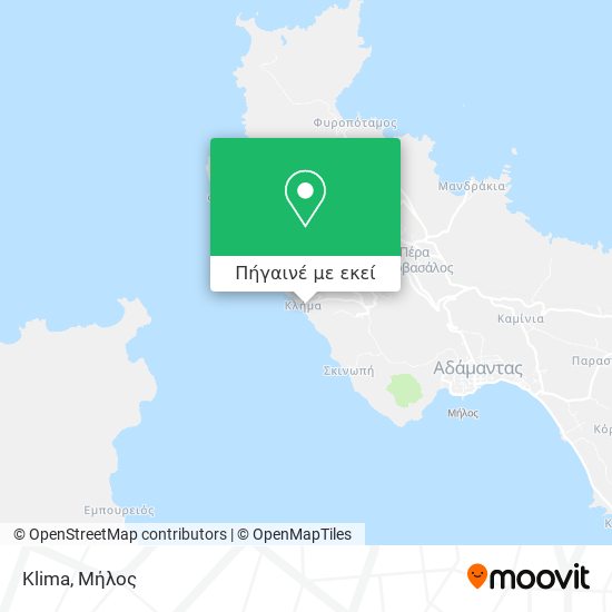 Klima χάρτης