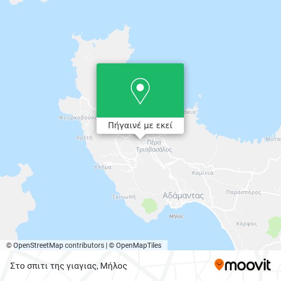 Στο σπιτι της γιαγιας χάρτης