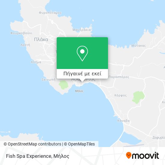 Fish Spa Experience χάρτης