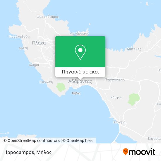 Ippocampos χάρτης