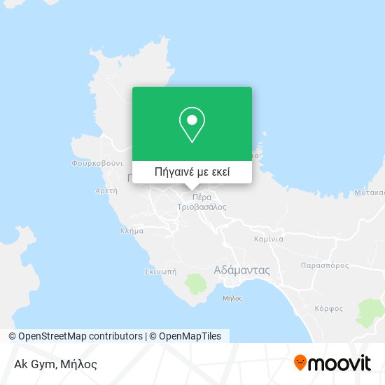 Ak Gym χάρτης