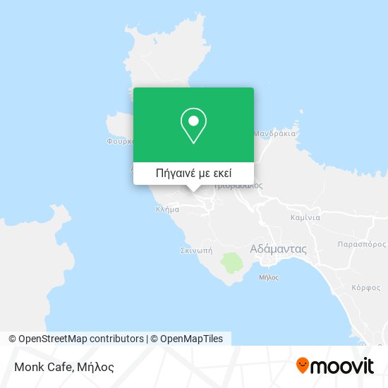 Monk Cafe χάρτης