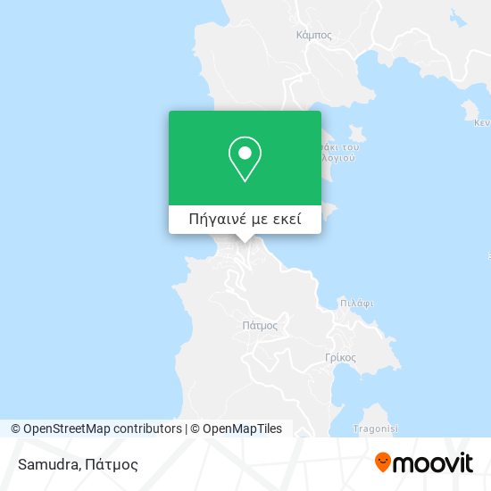 Samudra χάρτης