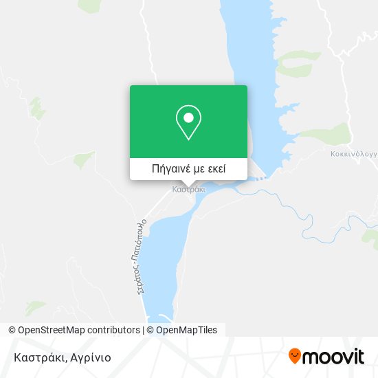 Καστράκι χάρτης