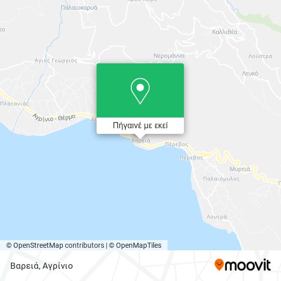 Βαρειά χάρτης