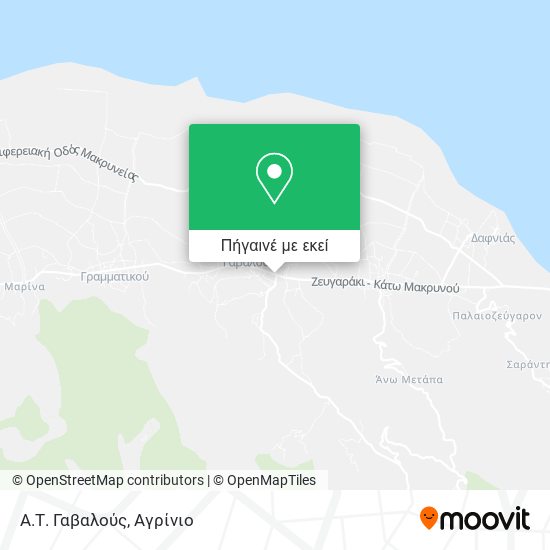 Α.Τ. Γαβαλούς χάρτης