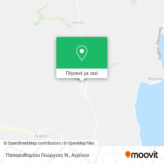 Παπαευθυμίου Γεώργιος Ν. χάρτης