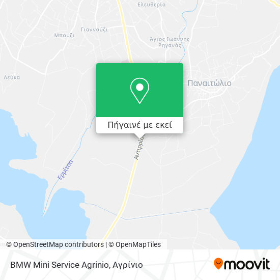 BMW Mini Service Agrinio χάρτης