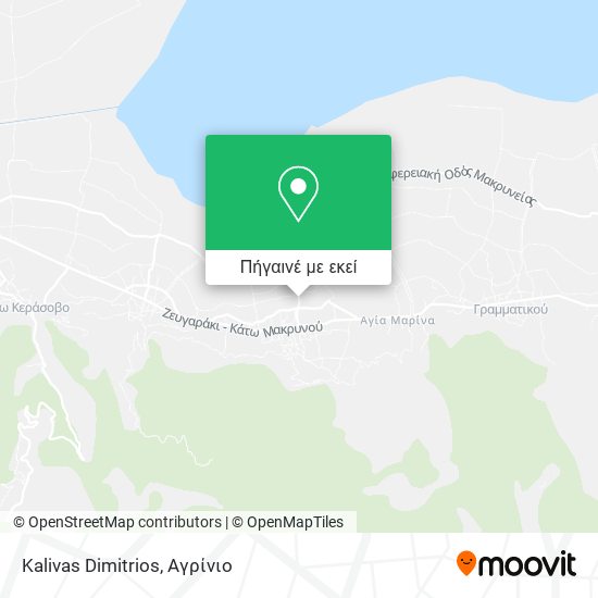 Kalivas Dimitrios χάρτης
