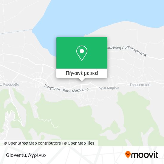Gioventu χάρτης