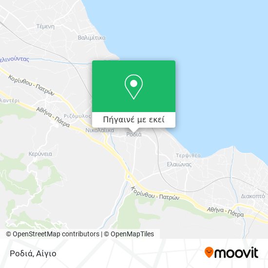 Ροδιά χάρτης