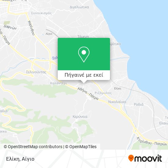 Ελίκη χάρτης