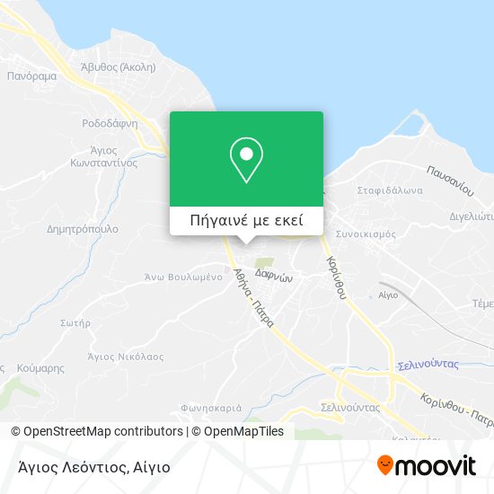 Άγιος Λεόντιος χάρτης