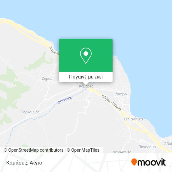 Καμάρες χάρτης