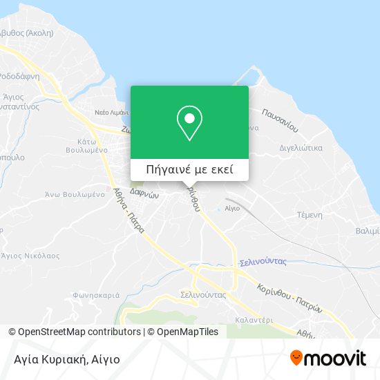 Αγία Κυριακή χάρτης