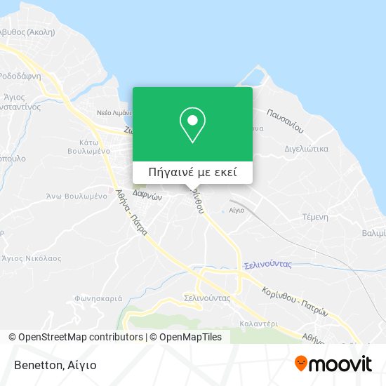 Benetton χάρτης