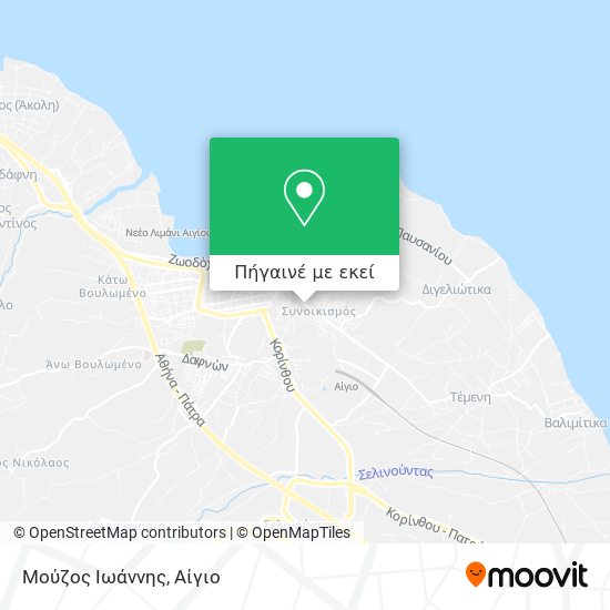 Μούζος Ιωάννης χάρτης