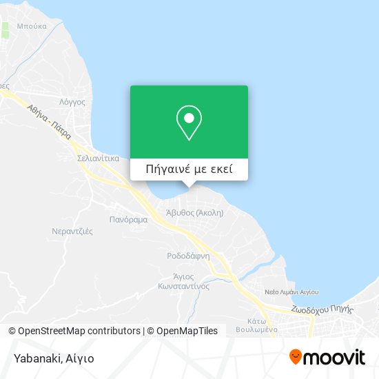 Yabanaki χάρτης