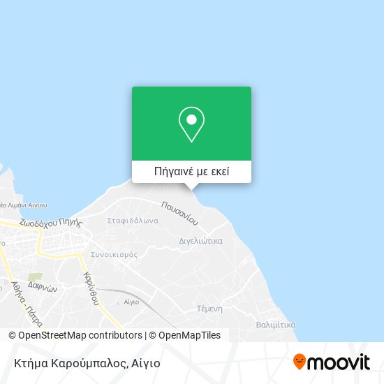 Κτήμα Καρούμπαλος χάρτης