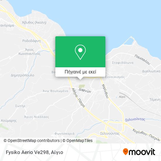 Fysiko Aerio Ve298 χάρτης