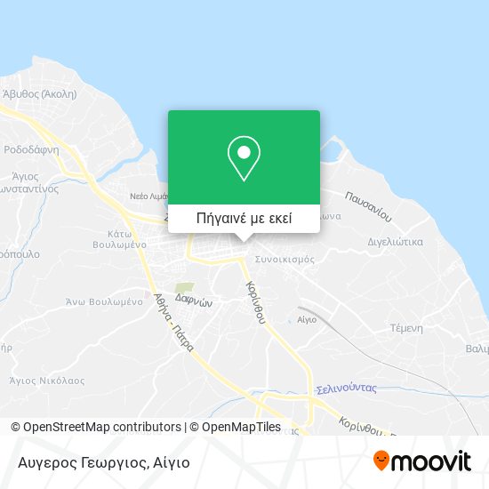 Αυγερος Γεωργιος χάρτης