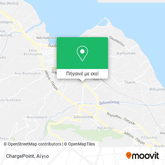 ChargePoint χάρτης