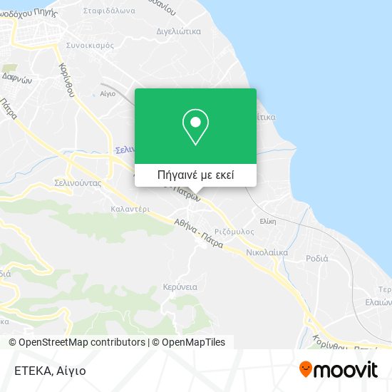 ETEKA χάρτης