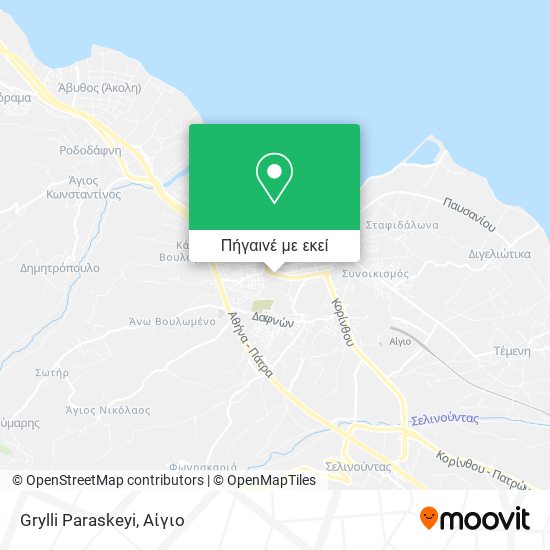 Grylli Paraskeyi χάρτης