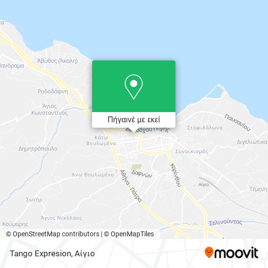 Tango Expresion χάρτης