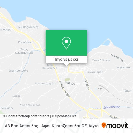 Αβ Βασιλοπουλος - Αφοι Κυριαζοπουλοι ΟΕ χάρτης