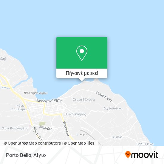 Porto Bello χάρτης
