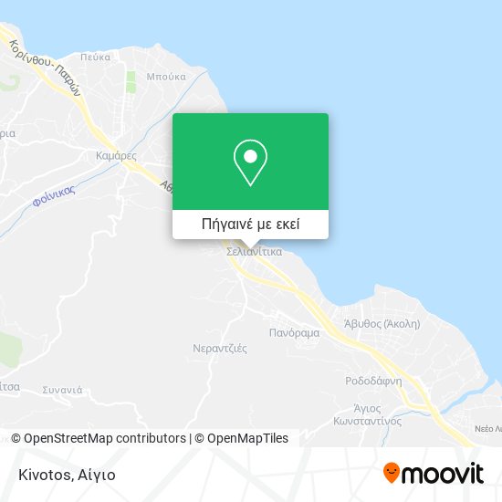 Kivotos χάρτης