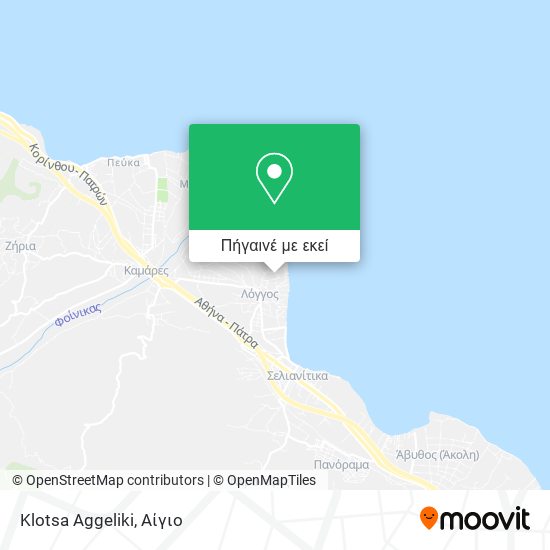 Klotsa Aggeliki χάρτης