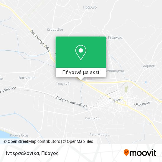 Ιντερσαλονικα χάρτης