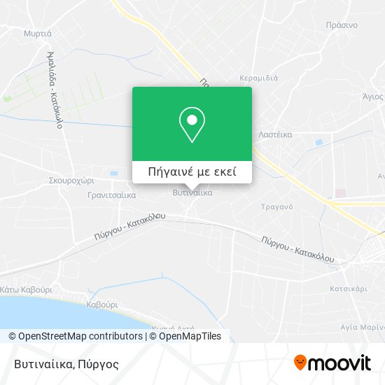 Βυτιναίικα χάρτης