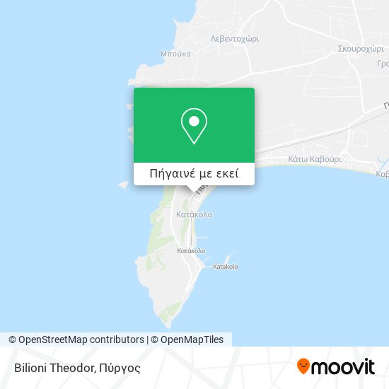 Bilioni Theodor χάρτης