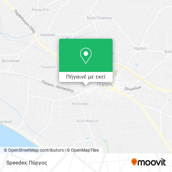 Speedex χάρτης
