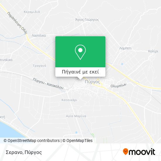 Σερανο χάρτης