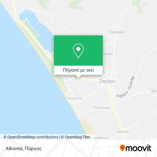 Alkionis χάρτης