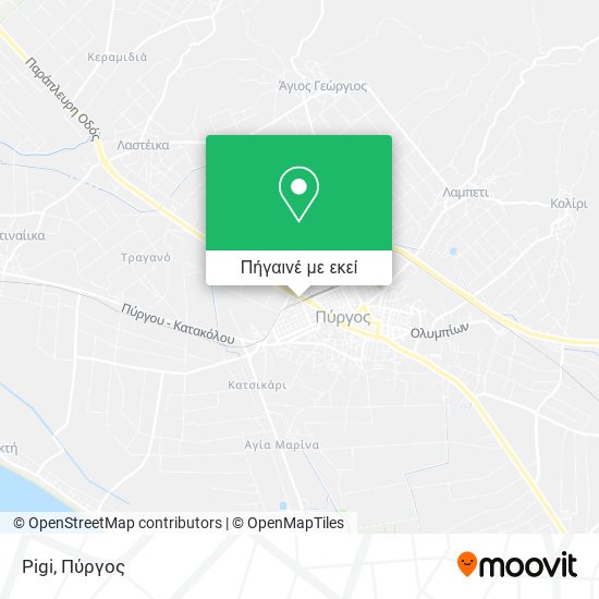 Pigi χάρτης