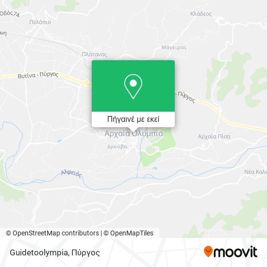 Guidetoolympia χάρτης
