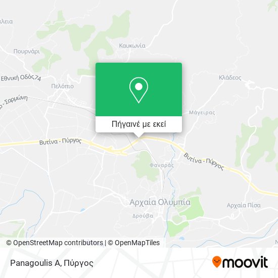 Panagoulis A χάρτης