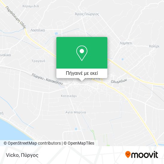 Vicko χάρτης
