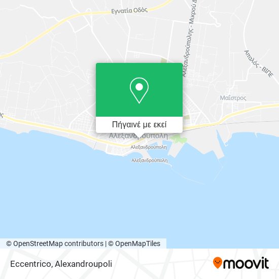 Eccentrico χάρτης